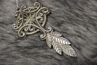 Závesný ornament v Anti - Silver farbe 19155