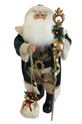 Zelen vianon dekorcia Mikul 83cm 40743