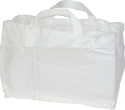Vak BigBag 68x35x46 cm, PP, 2 u�i, biely, vrece �n�rovacie, rovn� dno, max. 100 kg, z�hradn�