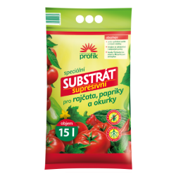 PROFIK-Supresívny substrát pre paradajky, papriky a uhorky 15l