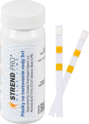P�siky na testovanie vody, 3v1 chl�r/pH/alkalita 50ks