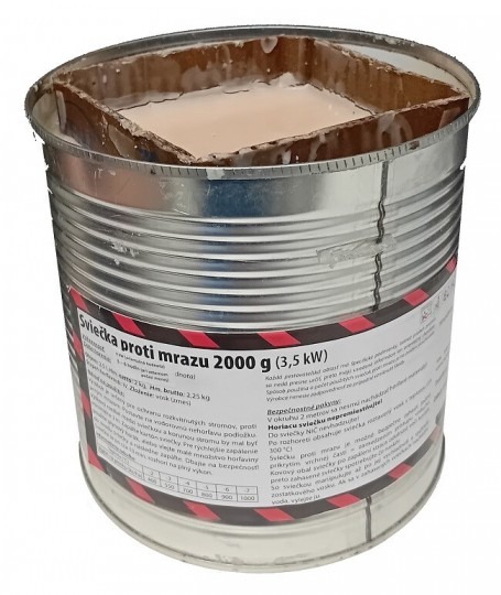 Protimrazová sviečka 2kg